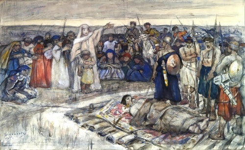 Princess Olga Meets the Body of Igor