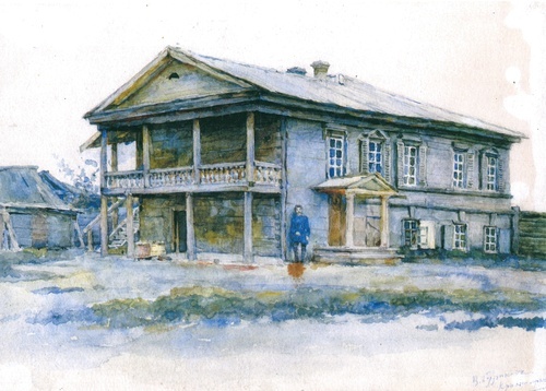 The House of Surikovs in Krasnoyarsk
