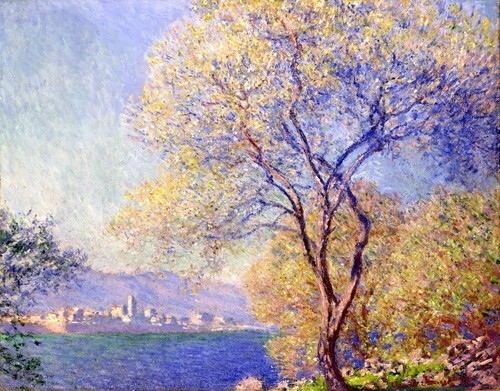 Antibes seen from the Salis Garden