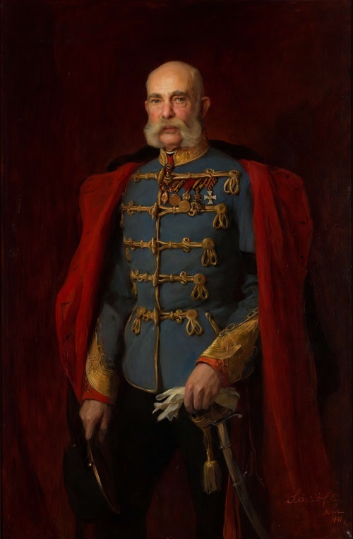 Franz Joseph I in Hussar Field Marshal's Uniform