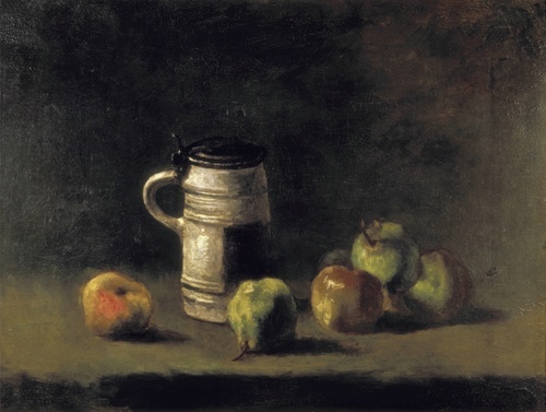 Still Life with Beer Mug and Fruit
