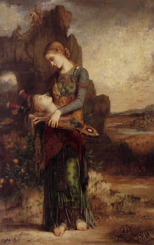 Thracian Girl Carrying the Head of Orpheus on His Lyre