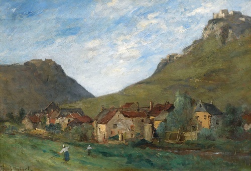 Ορεινό χωριό (Σαβοΐα) 1887