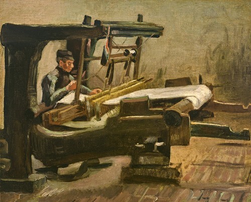 Weaver Facing Right