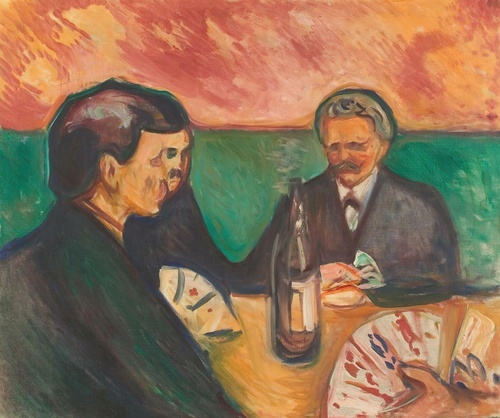 Card Players in Elgersburg 1905