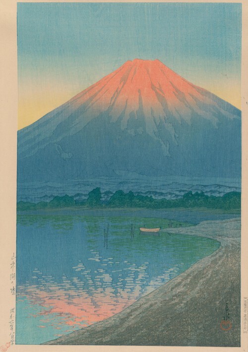 Dawn at Lake Yamanaka
