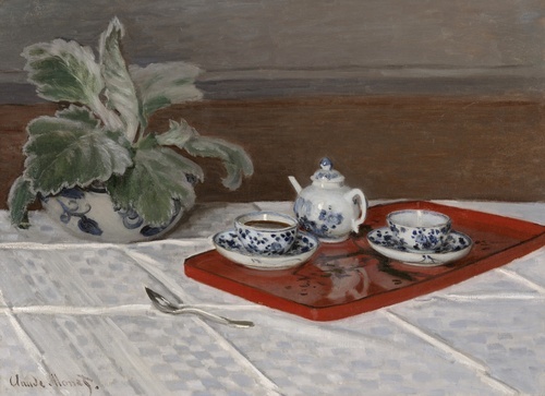 静物画の茶具