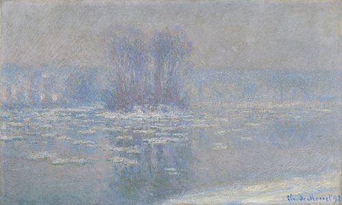 Isstrømme i Bennecourt