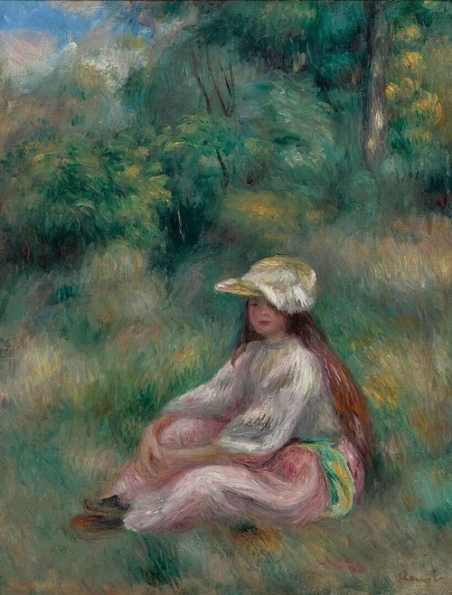 Young Girl in Pink