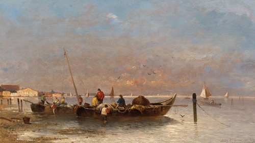 Fishing Boats in the Harbour