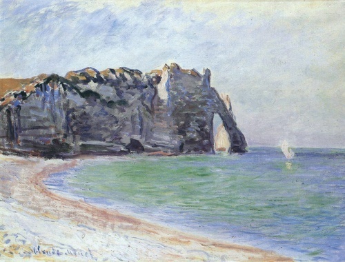 The Manneport, Etretat, the Porte d'Aval