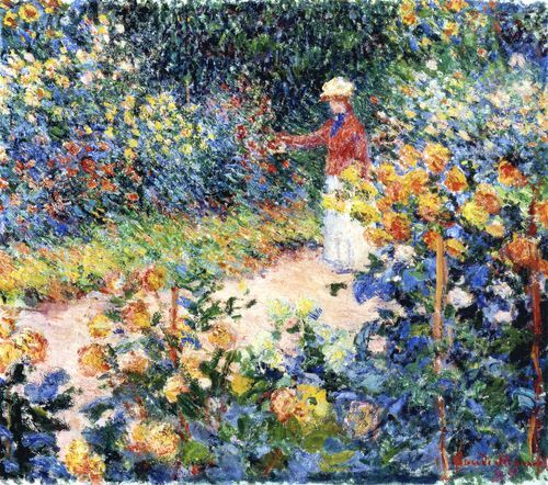 En el jardín