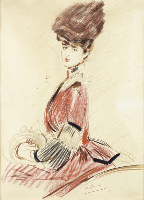Portrait de mademoiselle Jenny junior