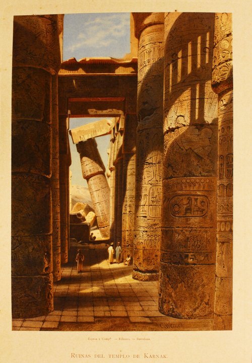 Ruins of the Temple of Karnak