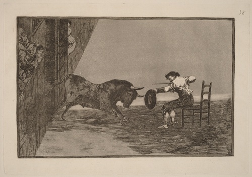 The Daring of Martincho in the Ring at Saragossa