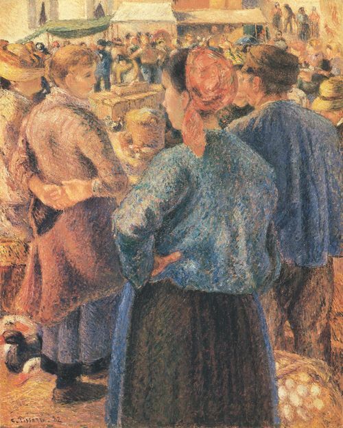 The Poultry Market, Pontoise 1882