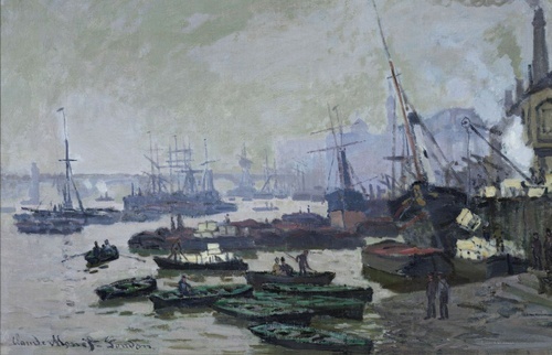 Boats in the Port of London