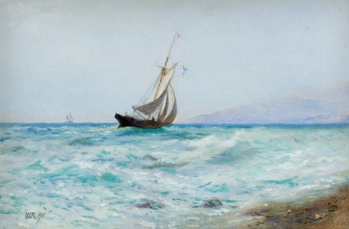 Sailing towards Crimea