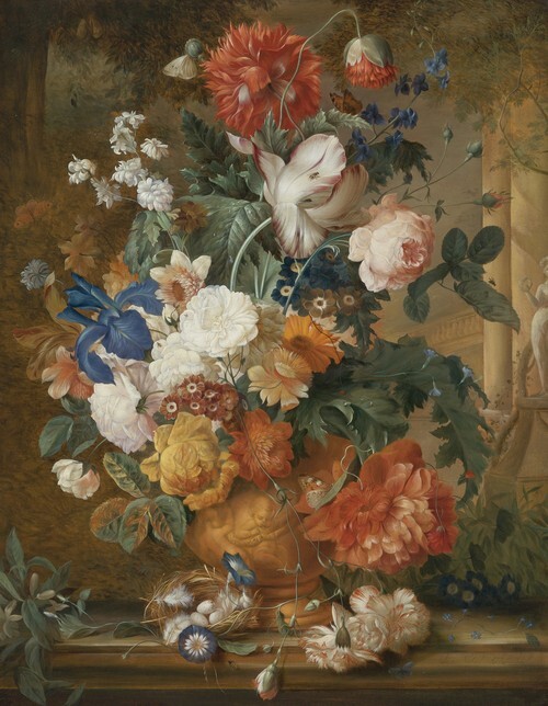 Peonies, Roses, Carnations
