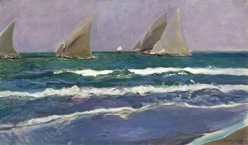 Sails in the Sea, Valencia 1908