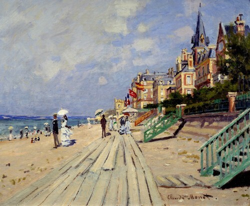 The Beach at Trouville