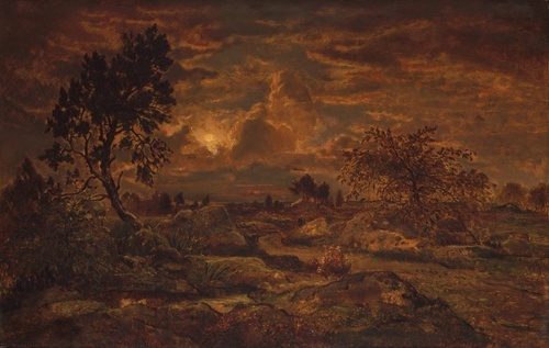 Sunset near Arbonne