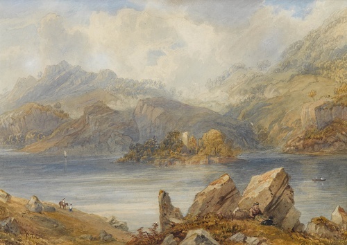 Scottish Mountain Lake