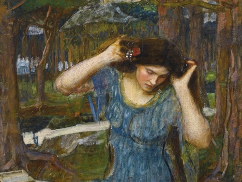 Vain Lamorna, A Study for Lamia
