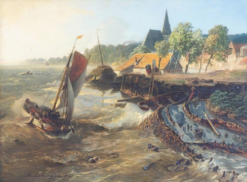 At the mouth of the river Schelde
