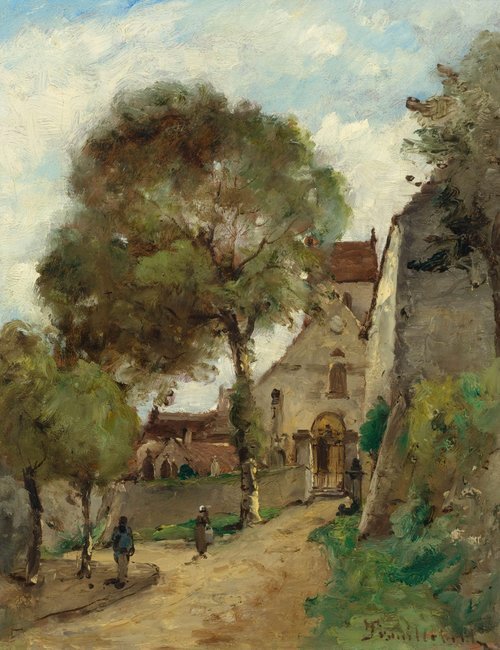 An Old Church in Romorantin