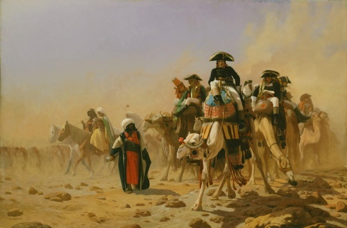 Napoleon and his General Staff in Egypt