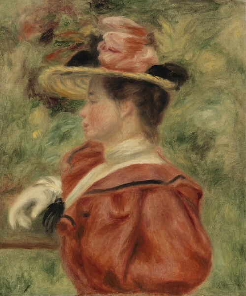 Woman with Glove
