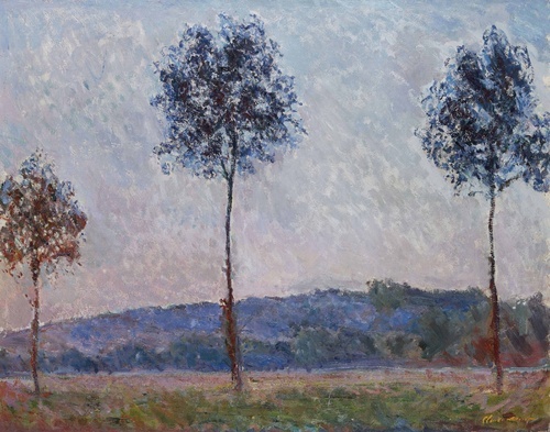 The Three Trees of Giverny (Poplar Trees)