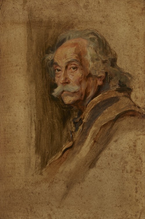 A Hungarian Peasant with a Moustache