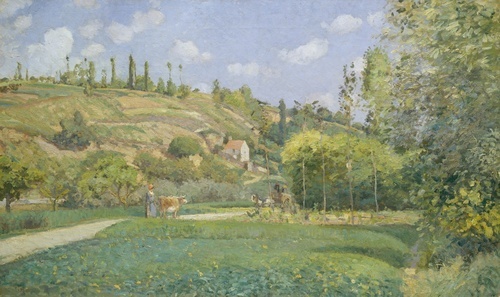 Pastýř krav v Valhermeil, Auvers-sur-Oise