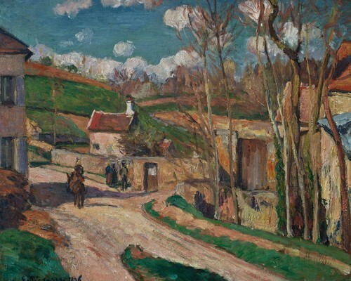 A Crossroads at the Hermitage, Pontoise