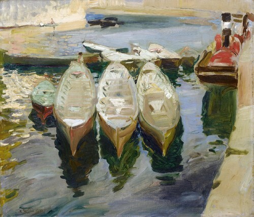 Puerto de Guetaria, País Vasco 1910