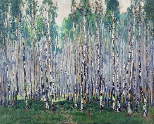Birch forest 1920