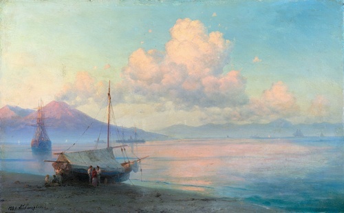 Napolibukta om morgenen