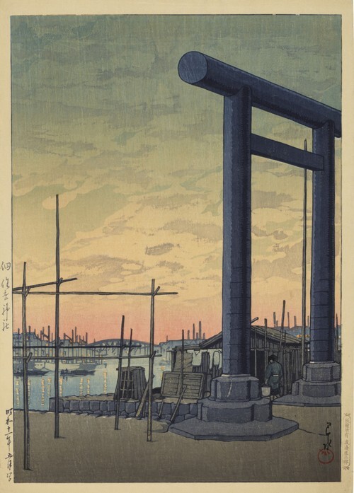Kuil Tsukuda Sumiyoshi, 1936