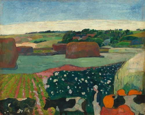 Tumpukan Jerami di Brittany