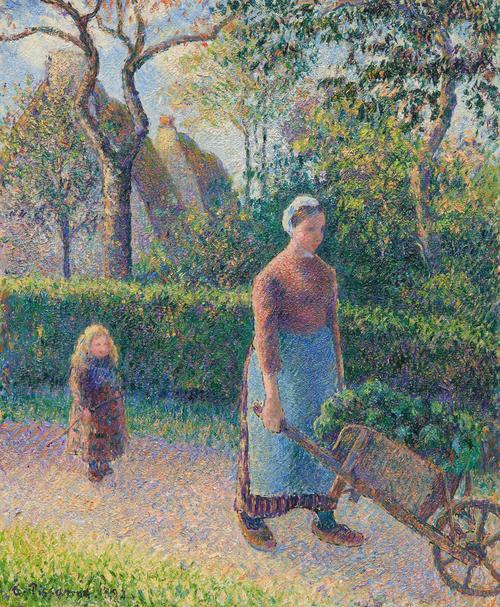 Woman with a Wheelbarrow