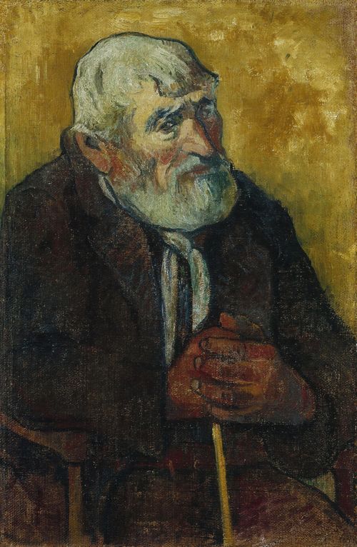 Old Man with a Stick