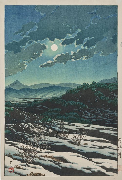Karigasaka Mountain Pass 1927