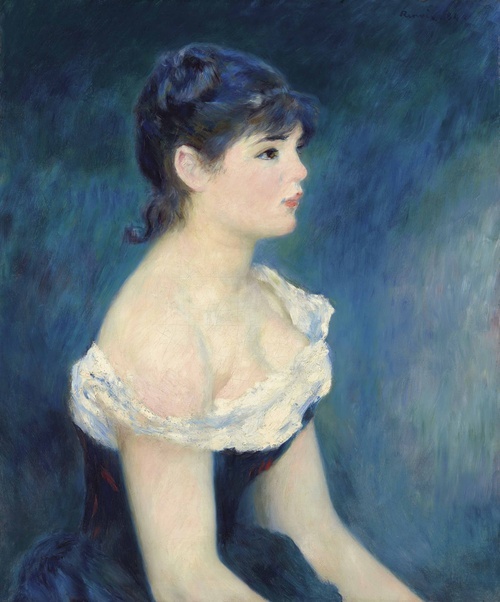 Buste de jeune fille