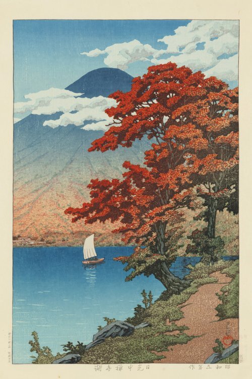 Nikko Lake Chuzenji 1930