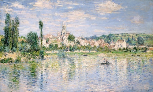 Vétheuil om sommeren