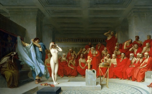 Phryné devant l'Areopage