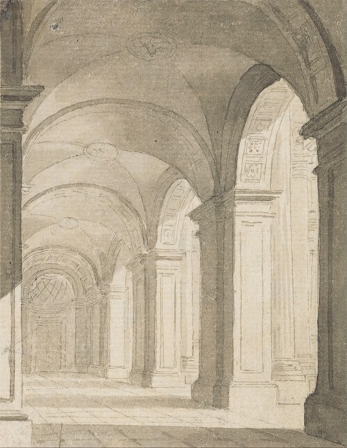 Colonnade with Vaulted Roof