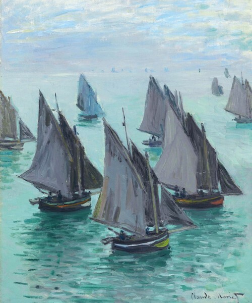 Fishing Boats, Calm Weather